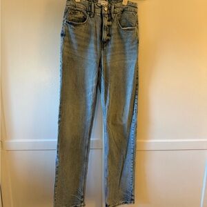 Good American Light Blue Straight Jeans